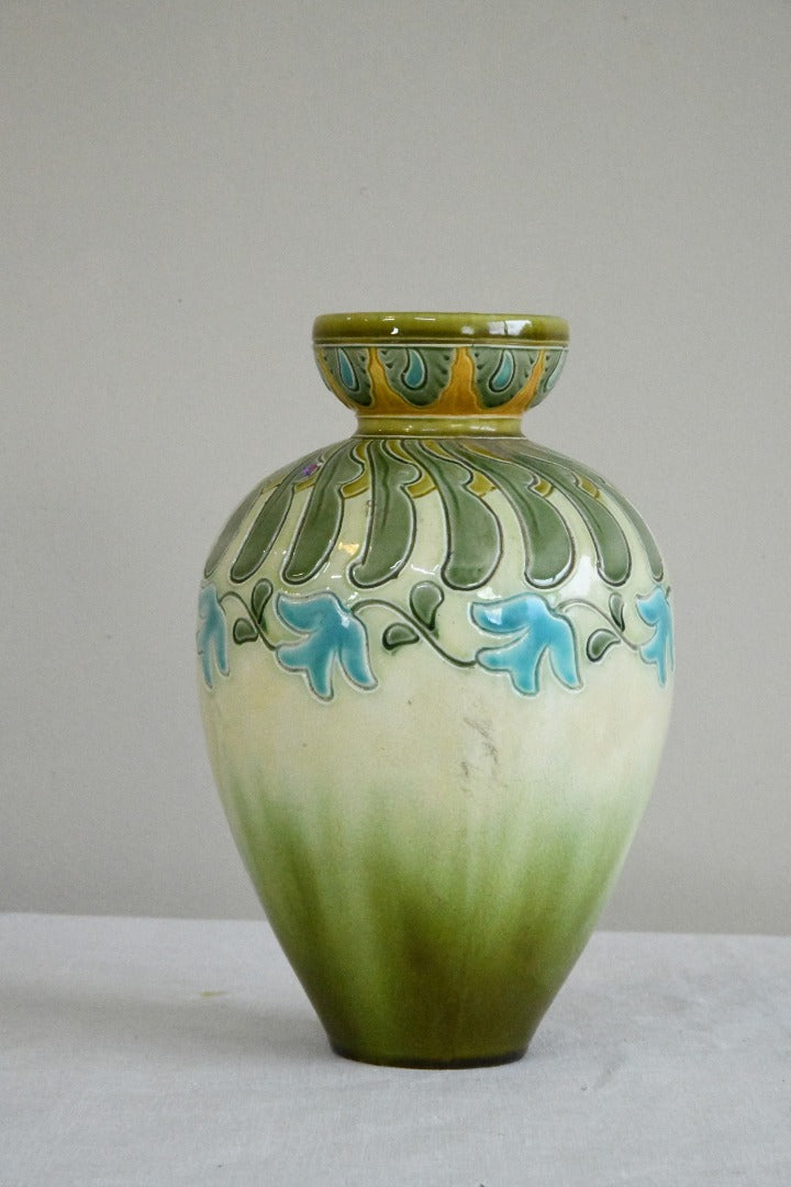 Victorian Burmantofts Ceramic Vase
