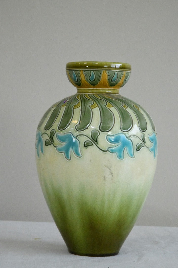 Victorian Burmantofts Ceramic Vase