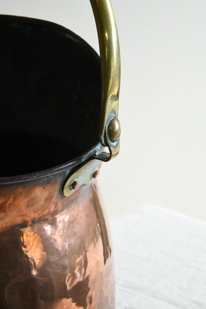 Copper Coal Bucket