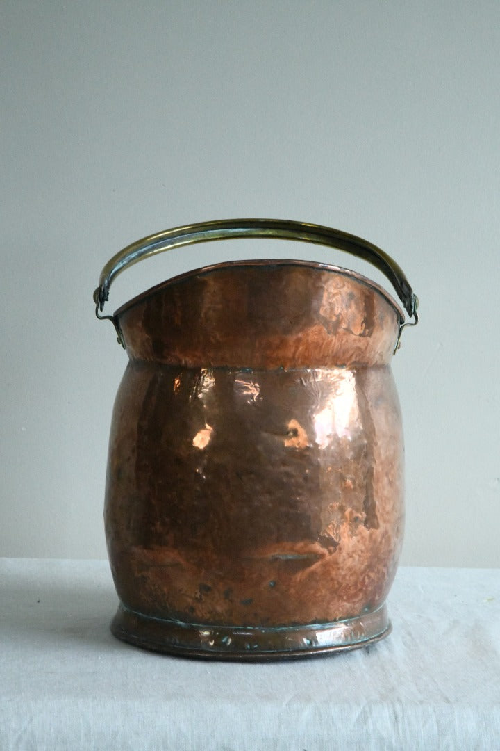 Copper Coal Bucket