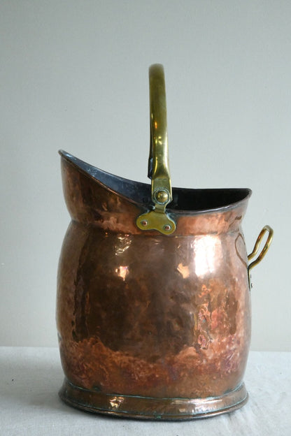 Copper Coal Bucket