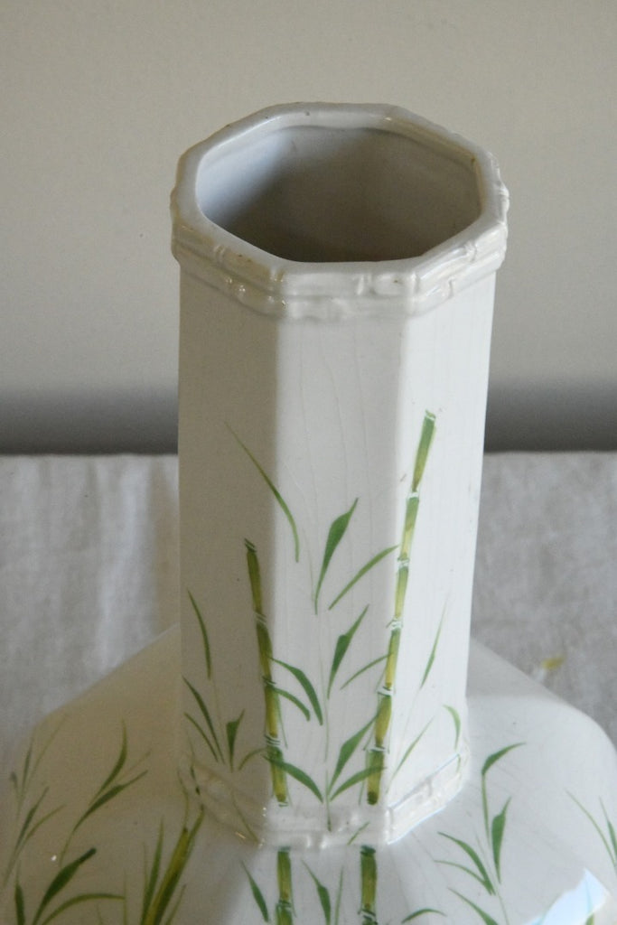 Vintage Italian Bamboo Vase