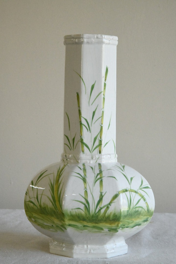 Vintage Italian Bamboo Vase