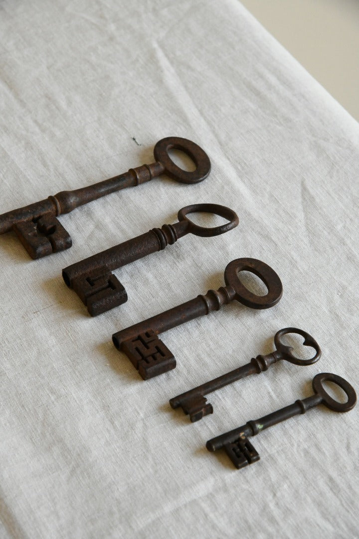 Sntique Key Collection of Antique Keys – Kernow Furniture