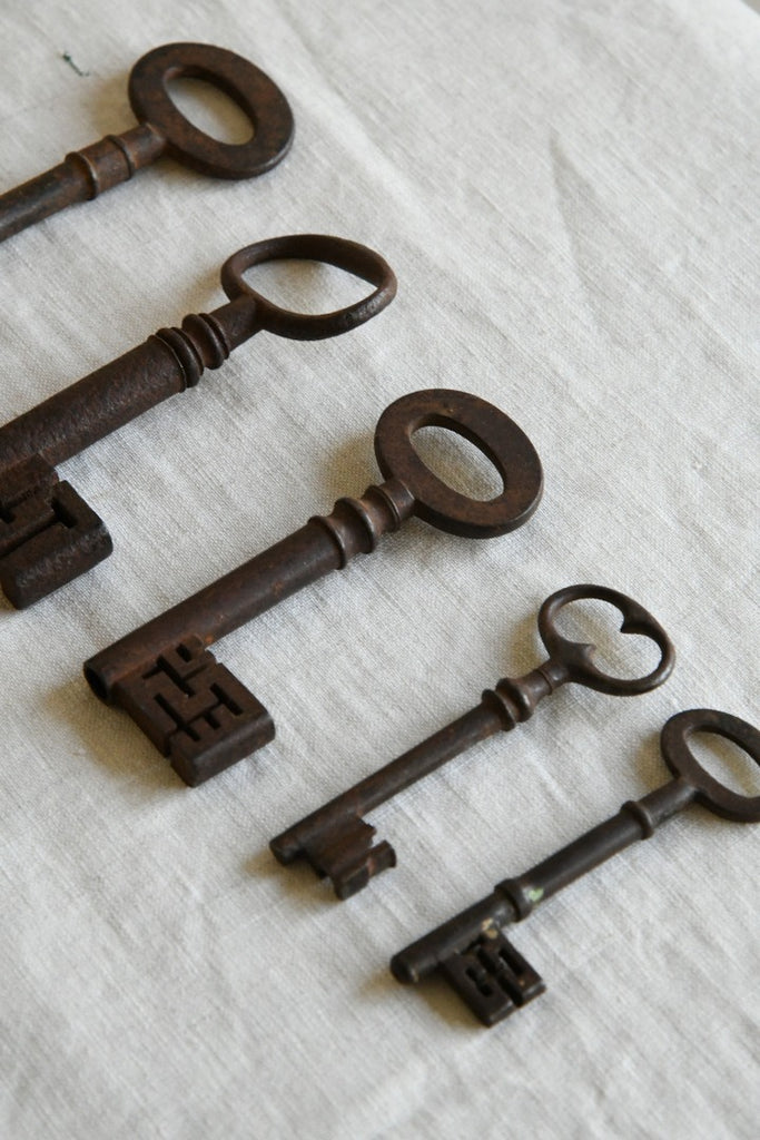 Collection of Antique Keys