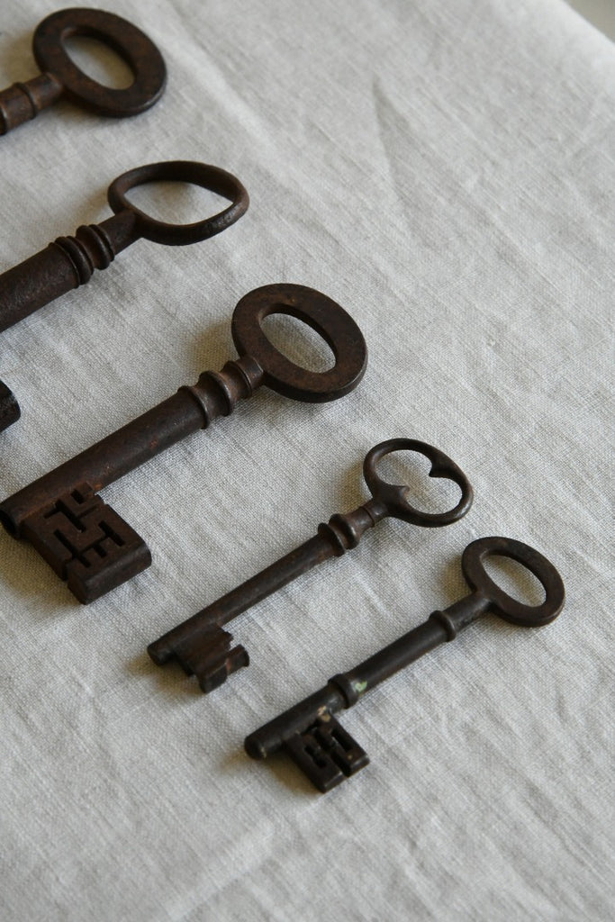Collection of Antique Keys