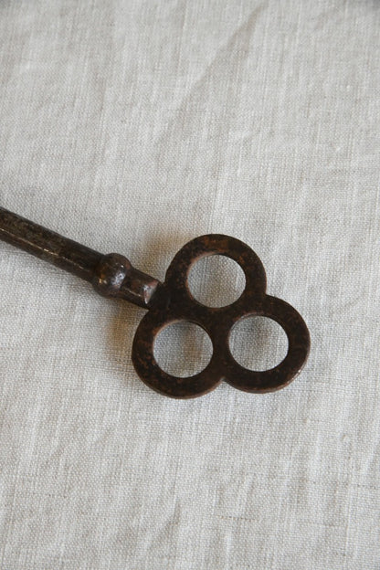 Large Antique Church Door Key