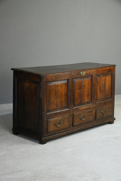 Antique Oak Mule Chest