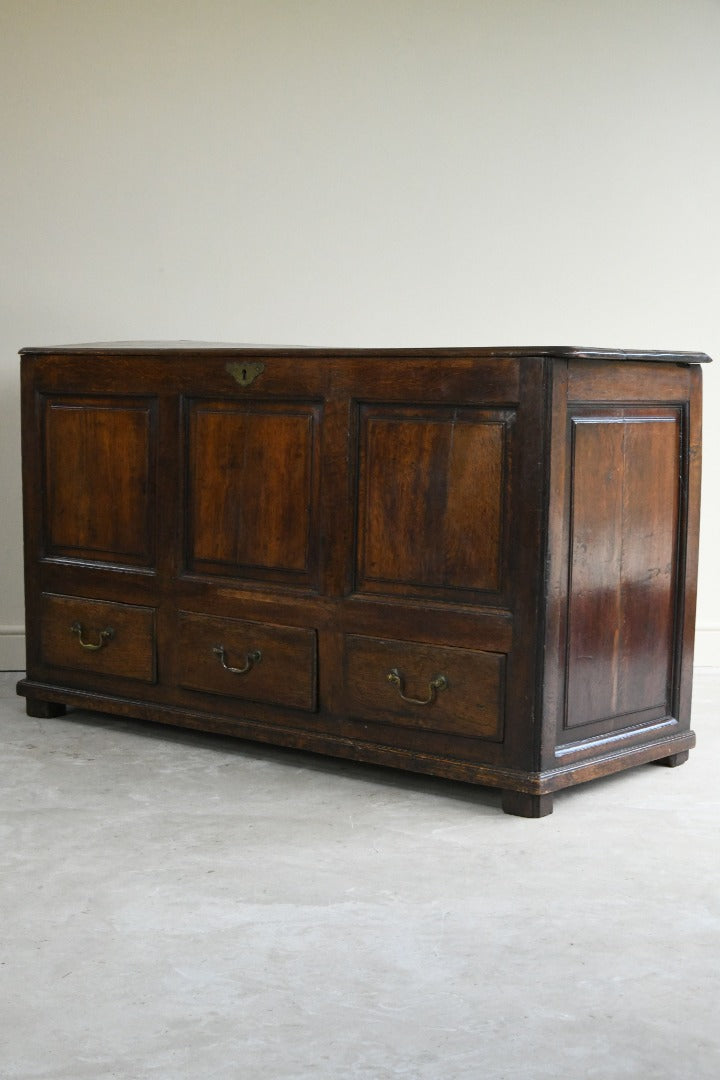 Antique Oak Mule Chest