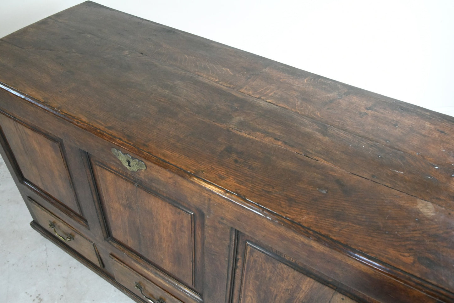 Antique Oak Mule Chest