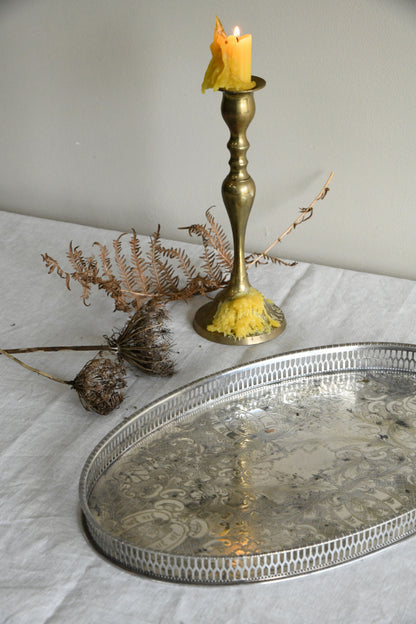 Viners Alpha Plated Chased Oval Tray