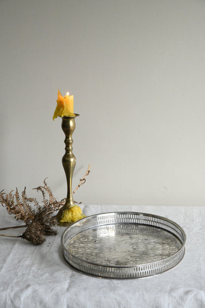 Viners Alpha Plated Chased Oval Tray