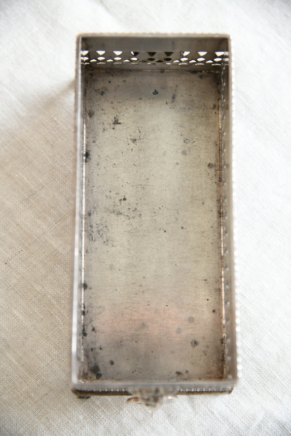 Vintage Sheffield Plate After Eight Holder