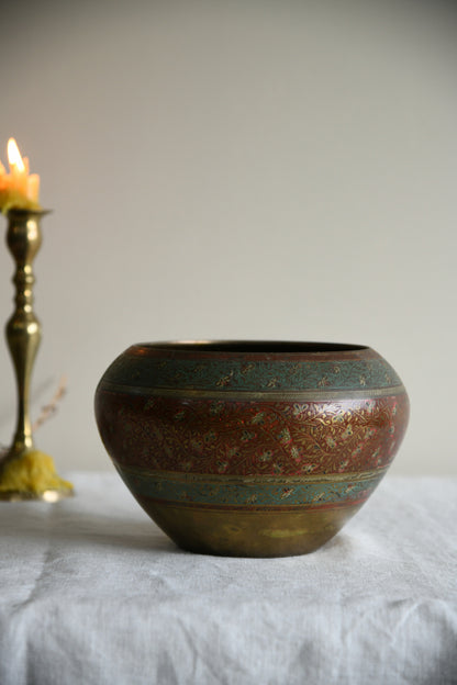 Indian Brass Bowl