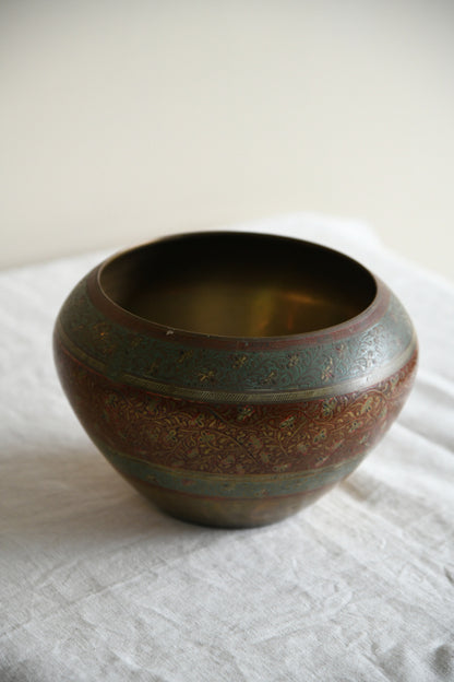 Indian Brass Bowl