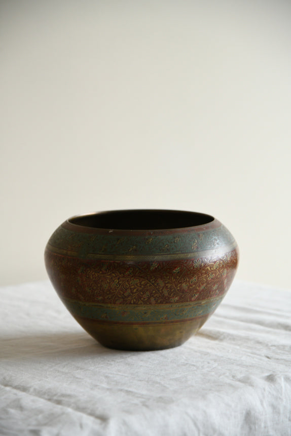 Indian Brass Bowl