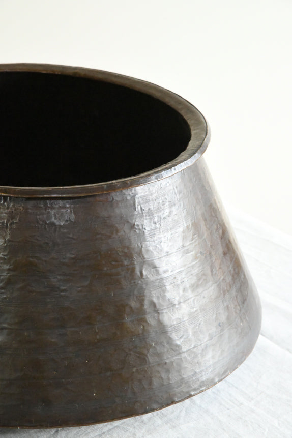 Eastern Hammered Copper Pot