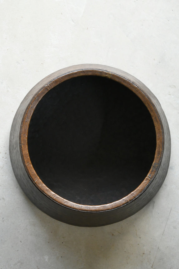 Eastern Hammered Copper Pot