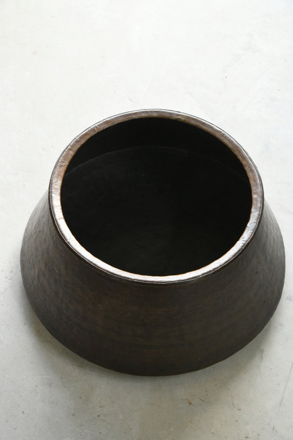 Eastern Hammered Copper Pot