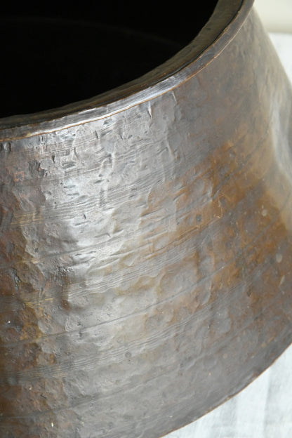 Eastern Hammered Copper Pot