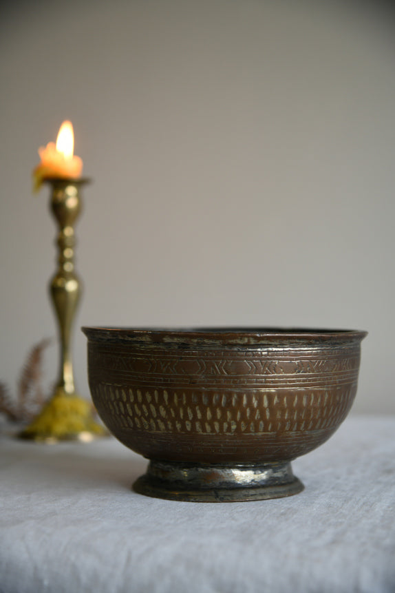 Persian Copper Bowl