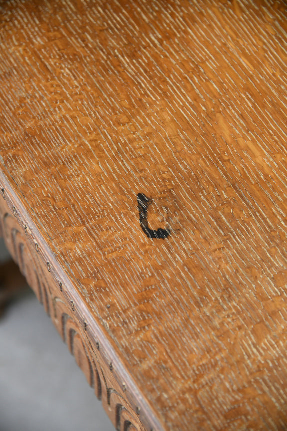 Vintage Limed Oak Dressing Table