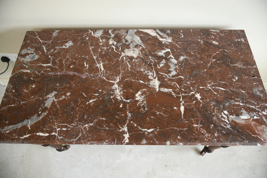 Maple & Co Marble Writing Desk