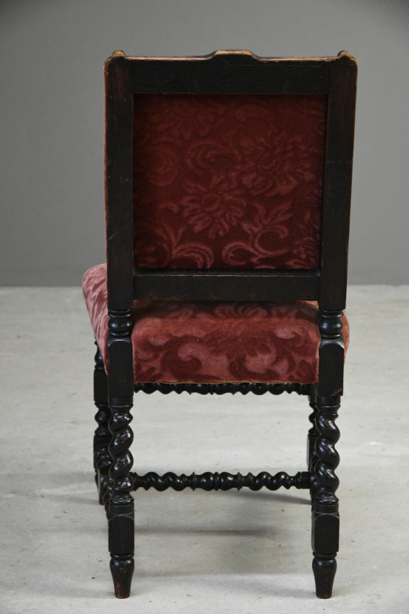 Continental Upholstered Bobbin Chair