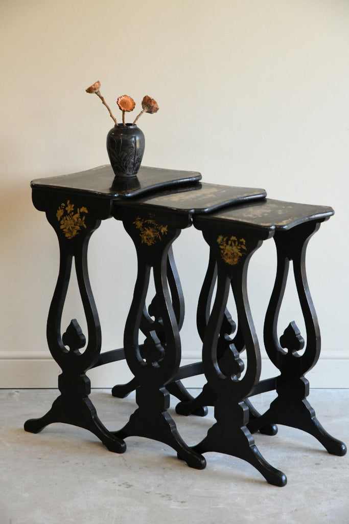 Early 20th Century Chinoiserie Nest Tables