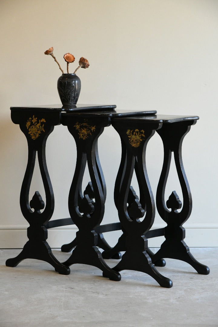 Early 20th Century Chinoiserie Nest Tables