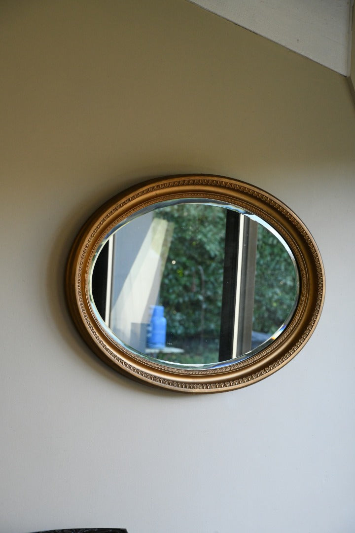 Oval Gilt Mirror