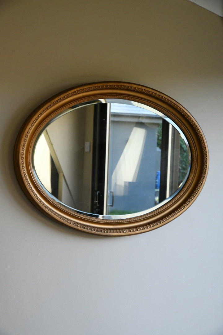 Oval Gilt Mirror