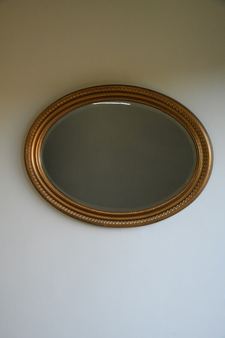 Oval Gilt Mirror