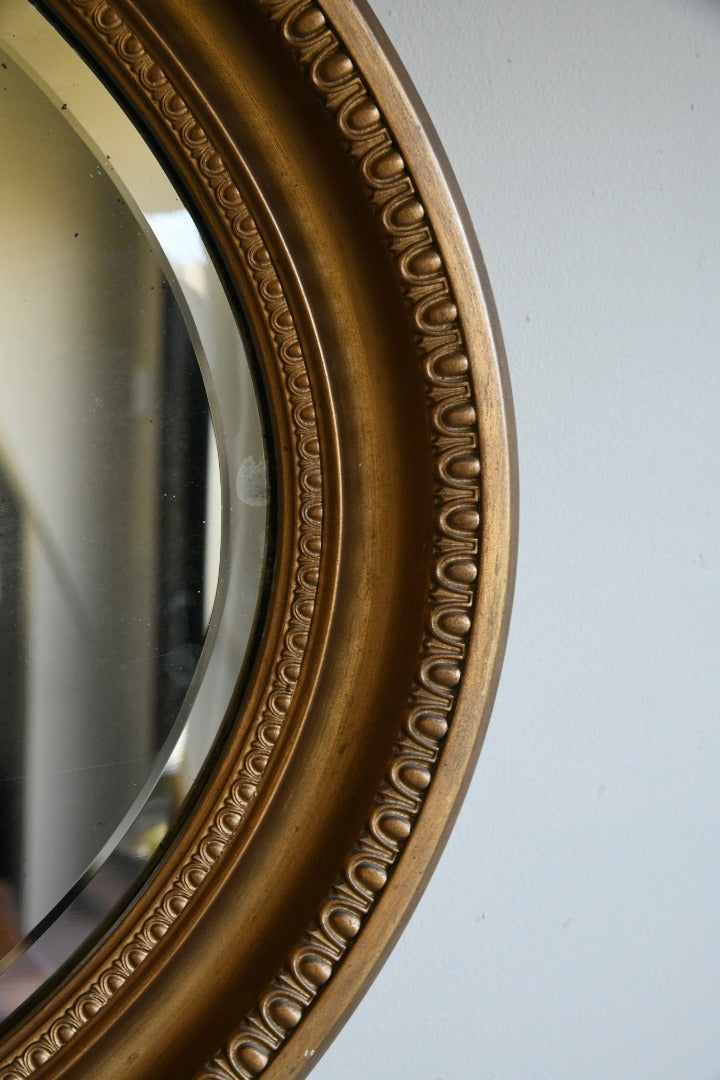 Oval Gilt Mirror