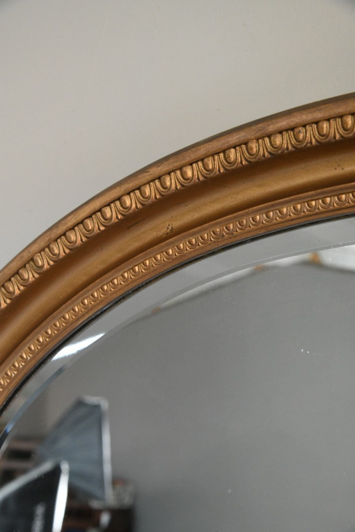 Oval Gilt Mirror