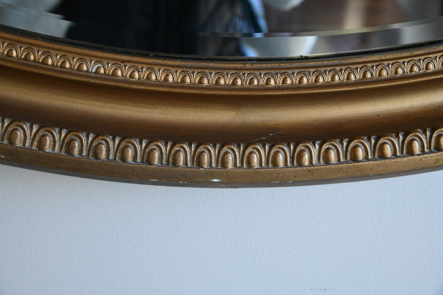 Oval Gilt Mirror