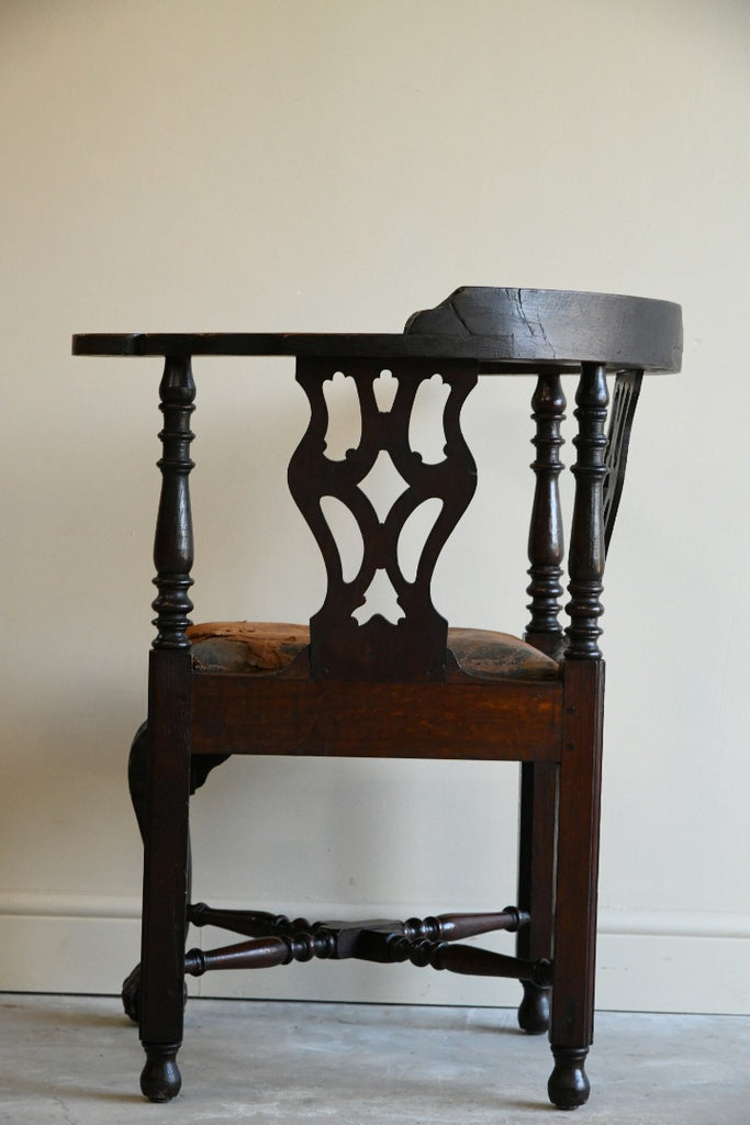 Antique Victorian Corner Chair