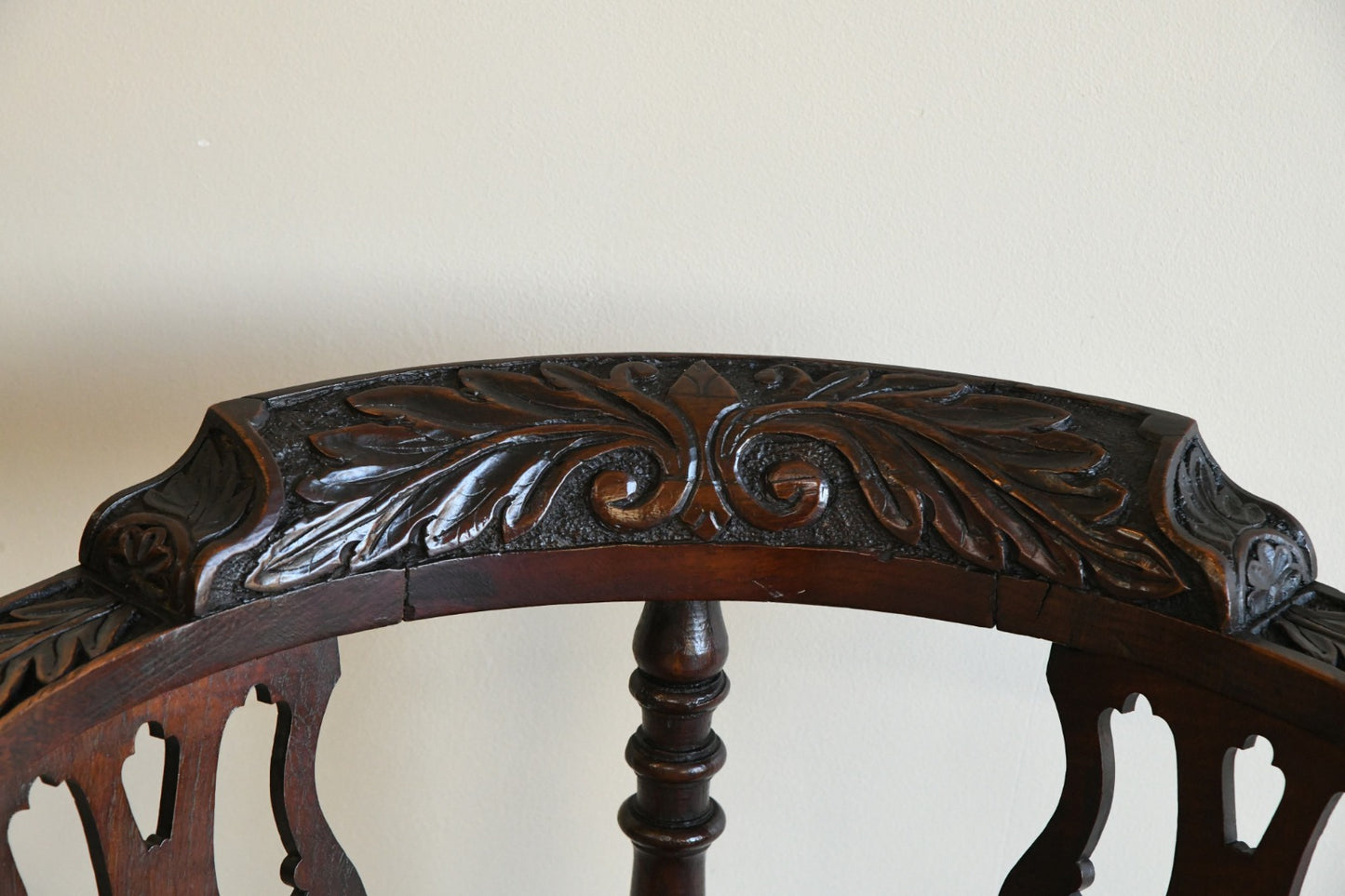 Antique Victorian Corner Chair