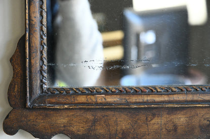 Georgian Walnut Mirror