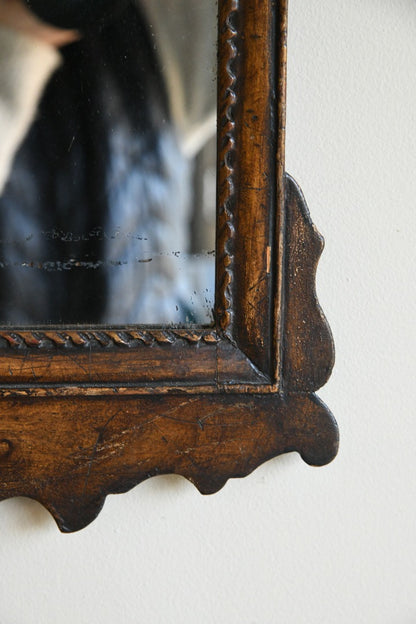 Georgian Walnut Mirror