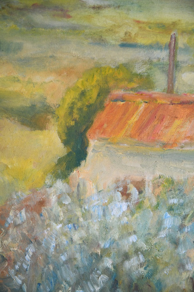 Unknown Artist - Landscape Oil On Board