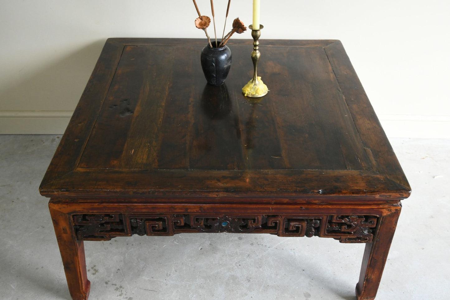 Chinese Large Square Coffee Table