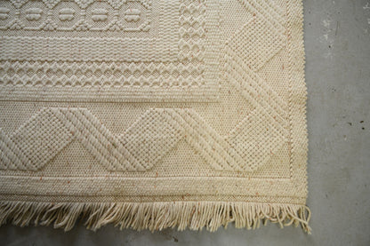 Felpa Pura Large Cream Wool Rug