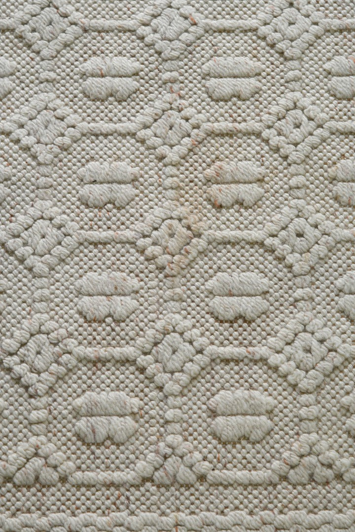 Felpa Pura Large Cream Wool Rug