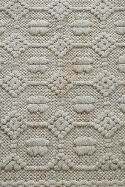 Felpa Pura Large Cream Wool Rug