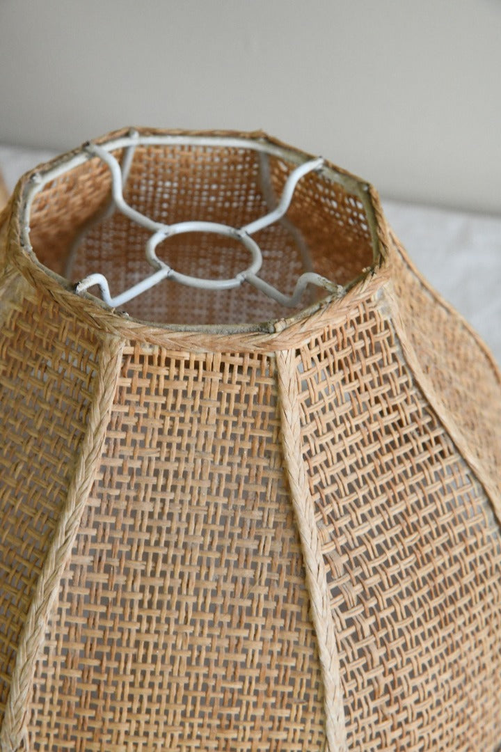 Single Rattan Ceiling Lamp Shade