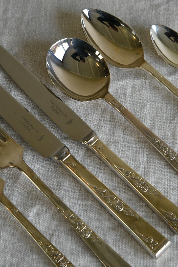 Vintage Smith Seymour Sheffield Cutlery Set