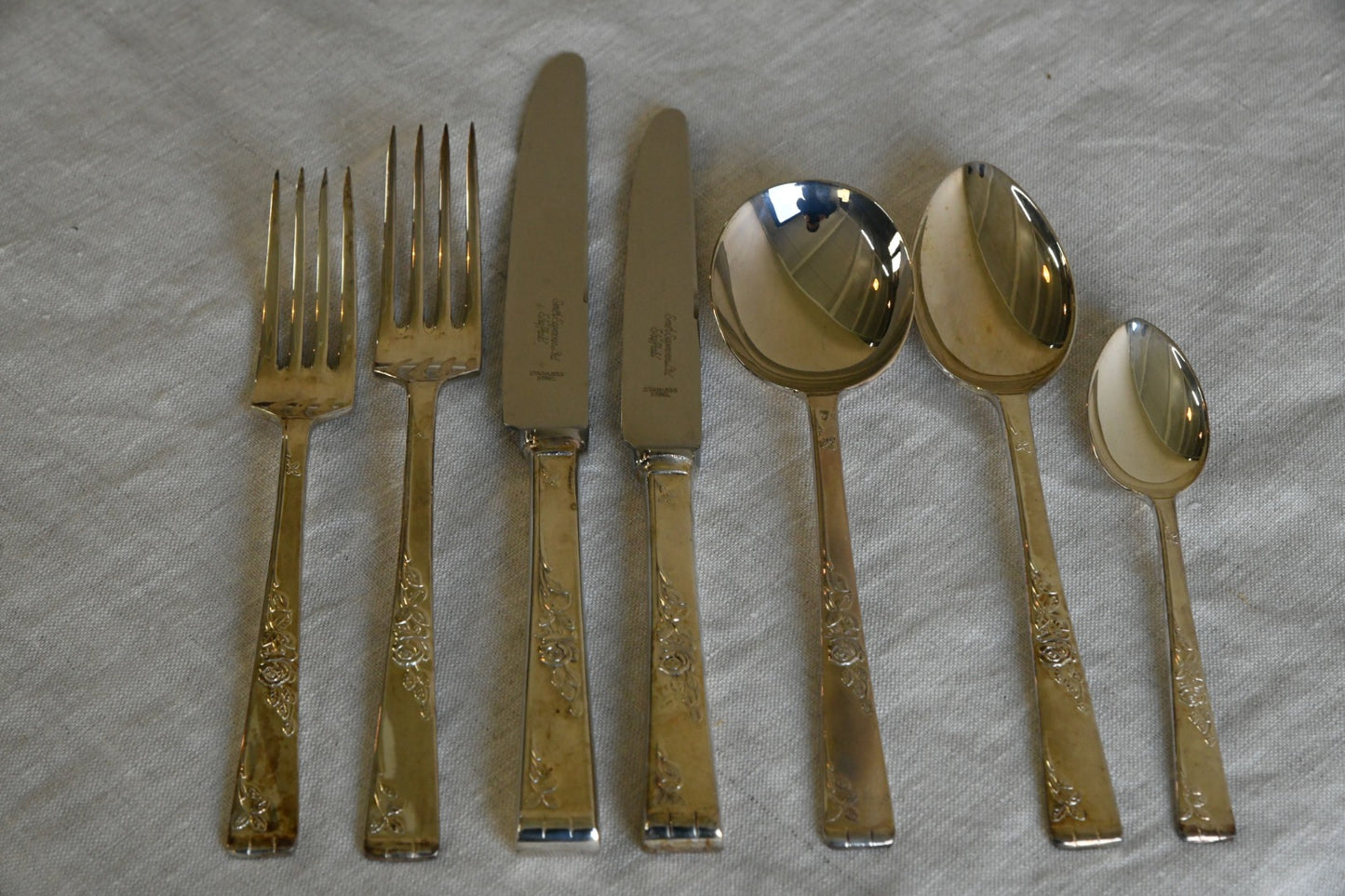 Vintage Smith Seymour Sheffield Cutlery Set