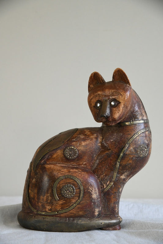 Indian Wooden Cat