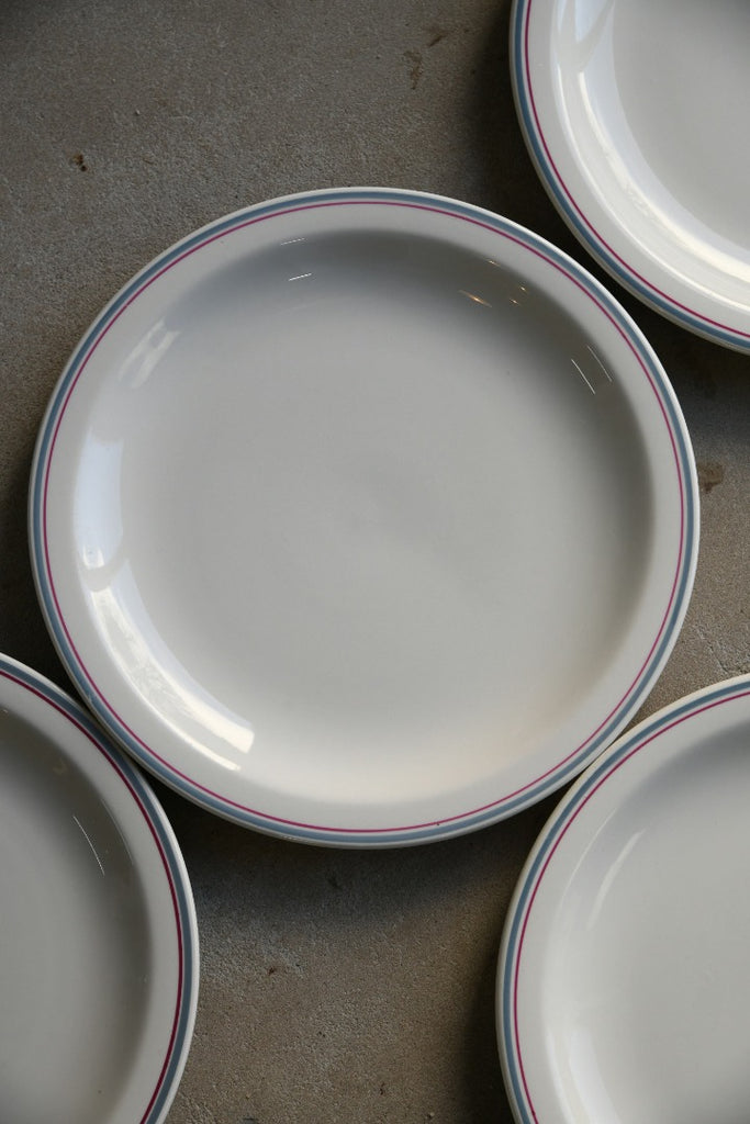6 Vintage Sampsonite Churchill Breakfast Plate